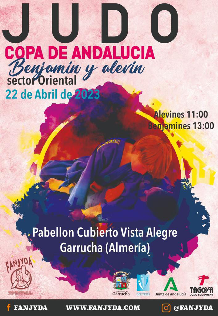 Garrucha acoge este sábado la Copa de Andalucía Sector Oriental en la que participan 300 judocas
